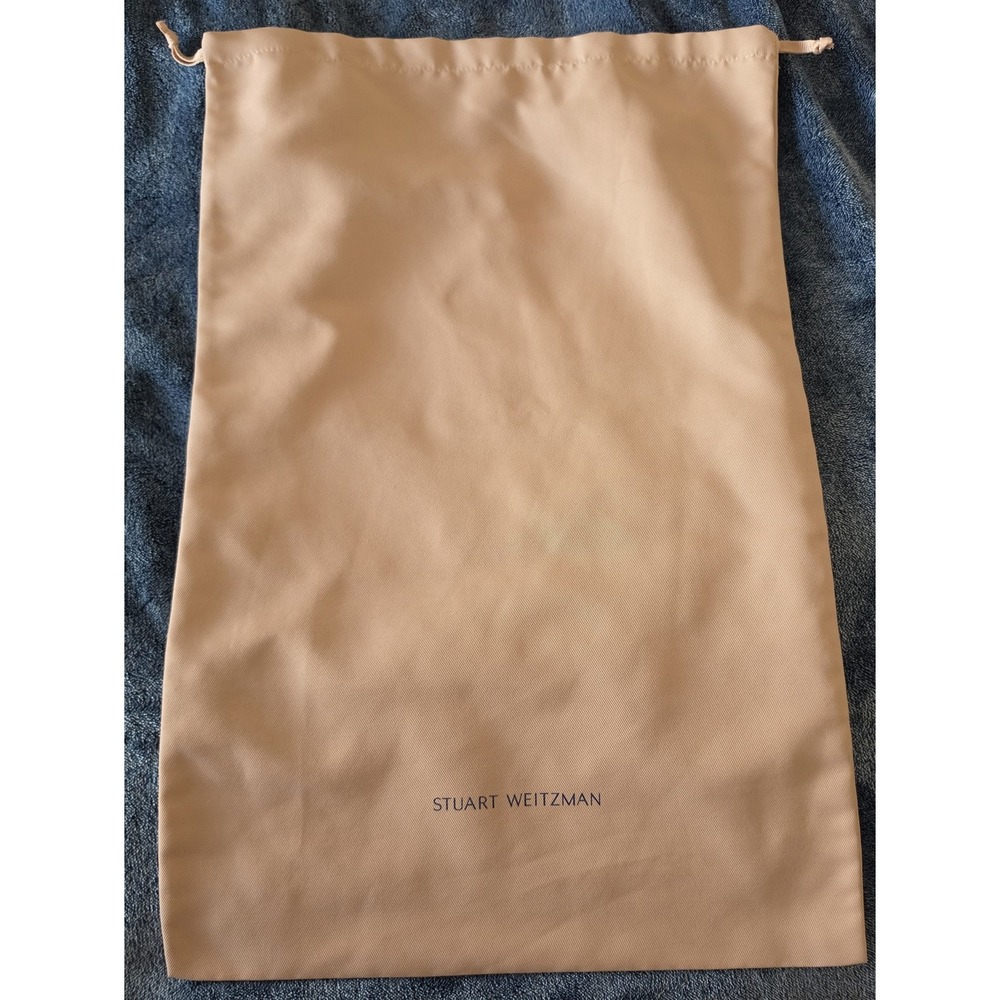 Stuart Weitzman Dust Bag Beige Dustbag Cover Purse Storage Pouch Protector